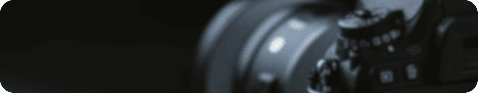 A close view of professional camera controls