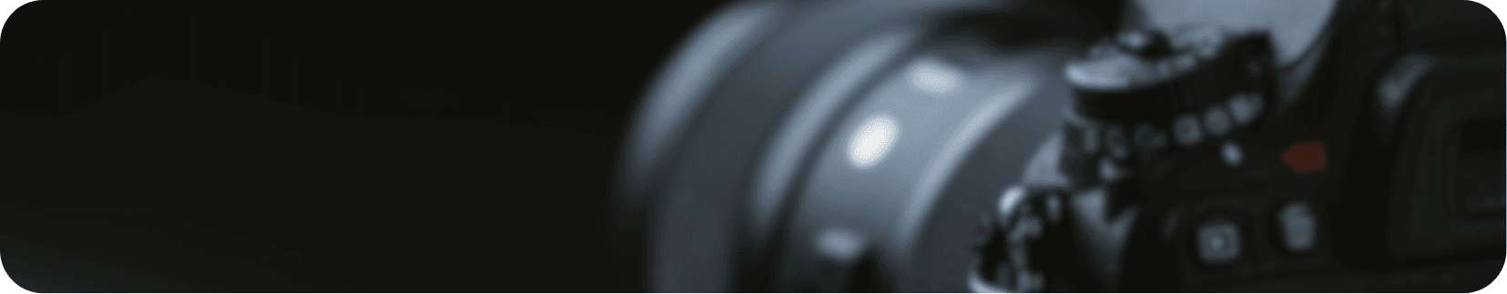 A close view of professional camera controls